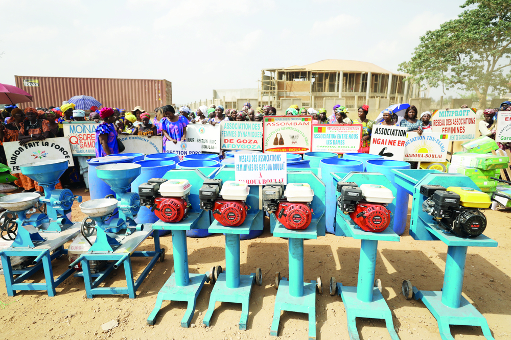 Lom and Djerem Division :  Chantal Biya's Humanitarian Caravan In Garoua-Boulai