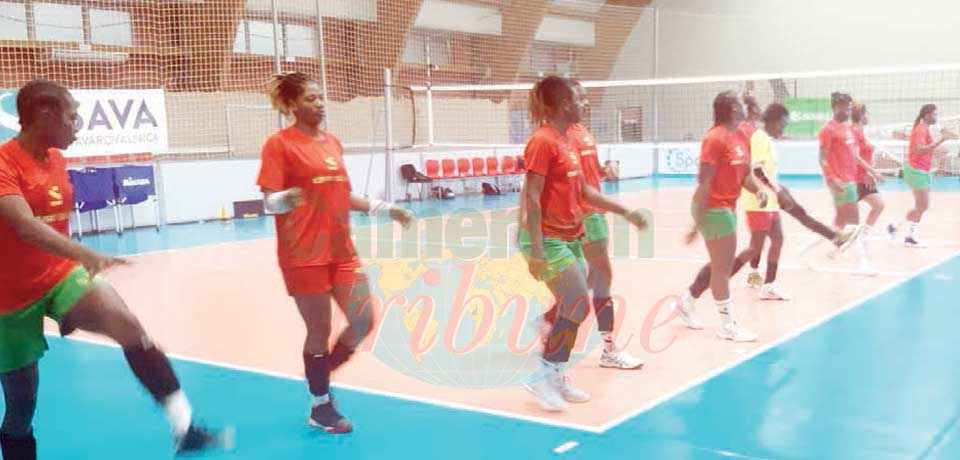 African Nations Volleyball Championship : Lionesses Making Final Touches In Maribor