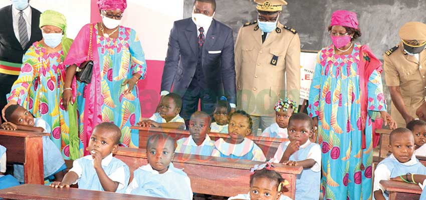 Dibamba : le Cerac réhabilite un groupe d’écoles Dibamba : le Cerac réhabilite un groupe d’écoles