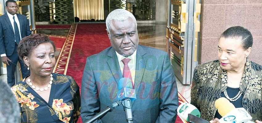 All three leaders support peace efforts in Cameroon. All three leaders support peace efforts in Cameroon.