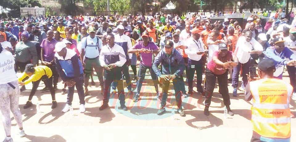 Sports For All : Athletic Walk Thrills Yaounde