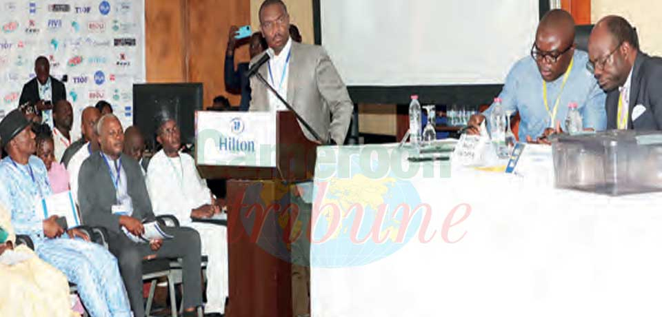 Serge Abouem was re-elected President in an elective GA on February 4. Meanwhile, some statutory members of the 2013 GA had earlier voted Bello Bourdanne at the helm of the body. Serge Abouem was re-elected President in an elective GA on February 4. Meanwhile, some statutory members of the 2013 GA had earlier voted Bello Bourdanne at the helm of the body.