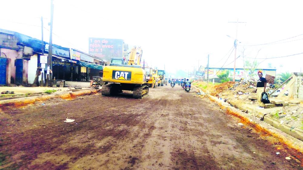 Road Rehabilitation : Users Decry slow pace of work