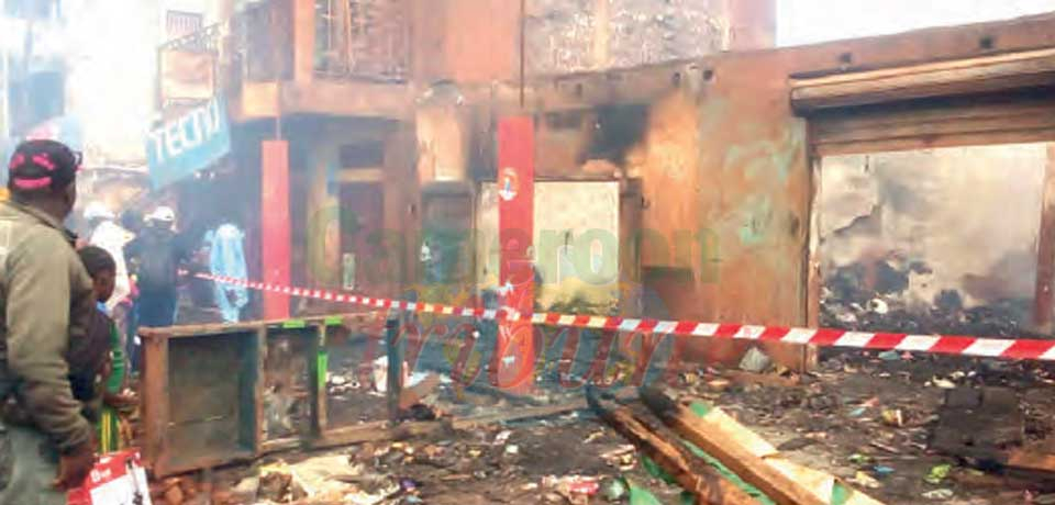 Foumban: Quatre boutiques réduites en cendres