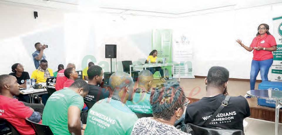 L’Assemblée générale ordinaire du Wikimedians of Cameroon User Group tenue samedi à Yaoundé a permis de faire le bilan d’activités et présenter les perspectives pour 2024. L’Assemblée générale ordinaire du Wikimedians of Cameroon User Group tenue samedi à Yaoundé a permis de faire le bilan d’activités et présenter les perspectives pour 2024.