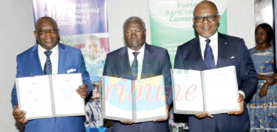 Agricultural Development: Gov’t Signs Connection Compact
