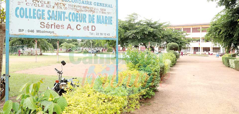 Collège Saint cœur de Marie : dans la cour des grands