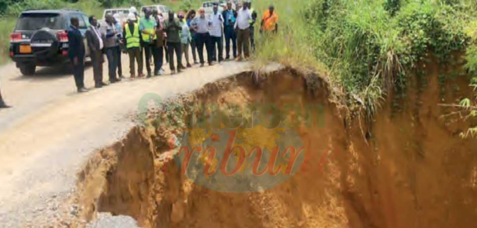 Route Douala-Bonepoupa : des réparations en cours