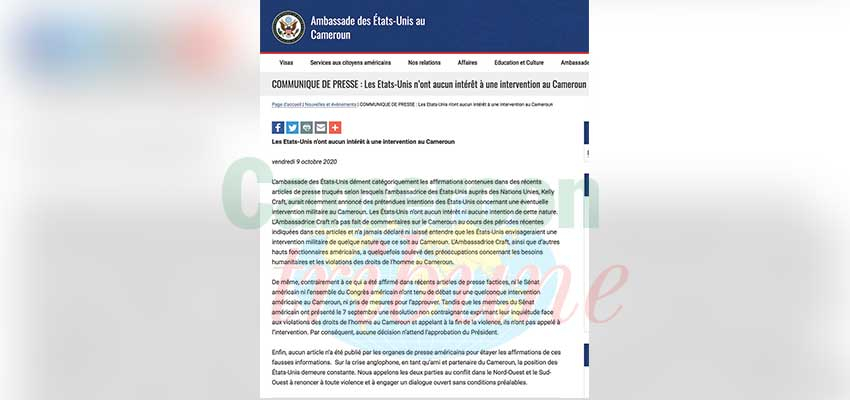 Désinformation sur le Cameroun :  pernicieuse pratique