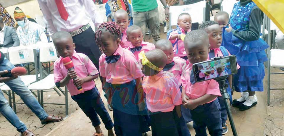 Bamenda : DDR Centre Graduates Nursery School Kids