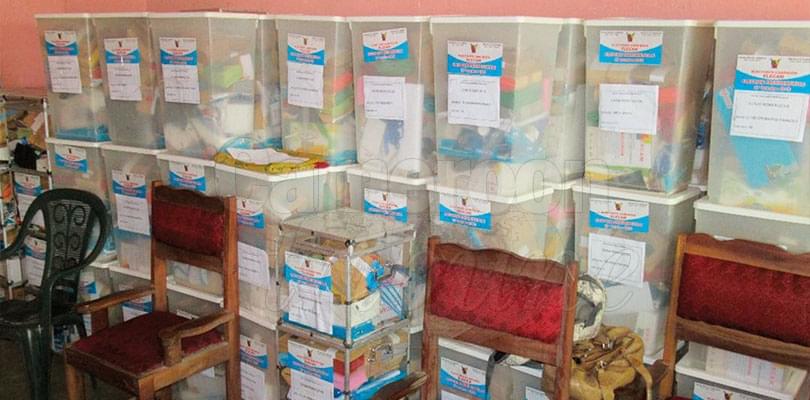 Maroua: les kits électoraux en place