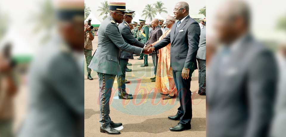 Le 1er janvier à la Brigade du Quartier général, le secrétaire d’Etat auprès du ministre de la Défense chargé de la Gendarmerie nationale, Galax Etoga, a présidé la cérémonie dédiée.