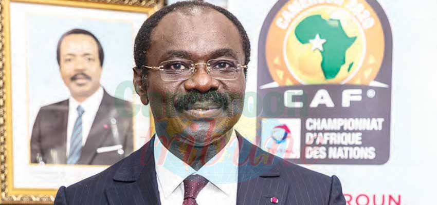 Narcisse Mouelle Kombi, ministre des Sports et de l’Education physique, président du COCAN 20-21.