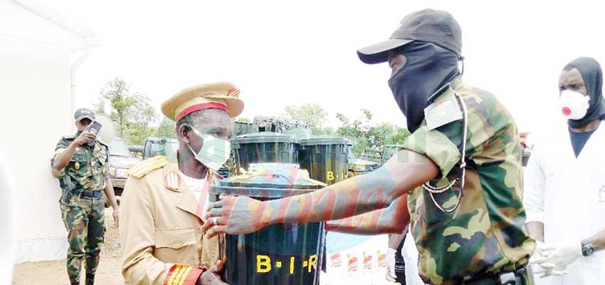 Lutte contre le coronavirus : le BIR arme les populations de Mbotoro Lutte contre le coronavirus : le BIR arme les populations de Mbotoro