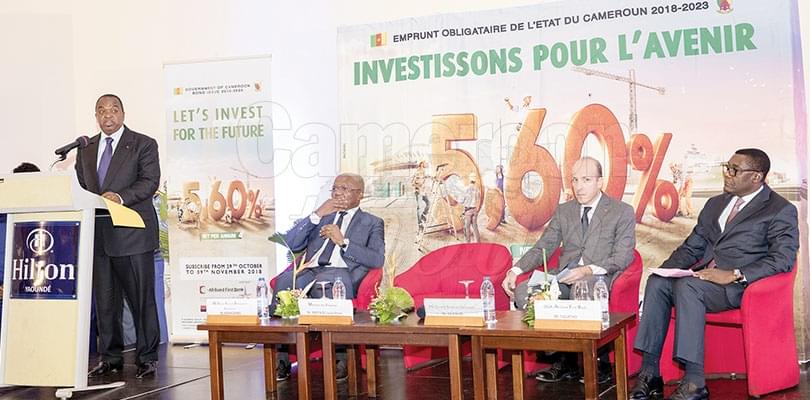 Emprunt obligataire 2018-2023 : 150 milliards pour 40 projets