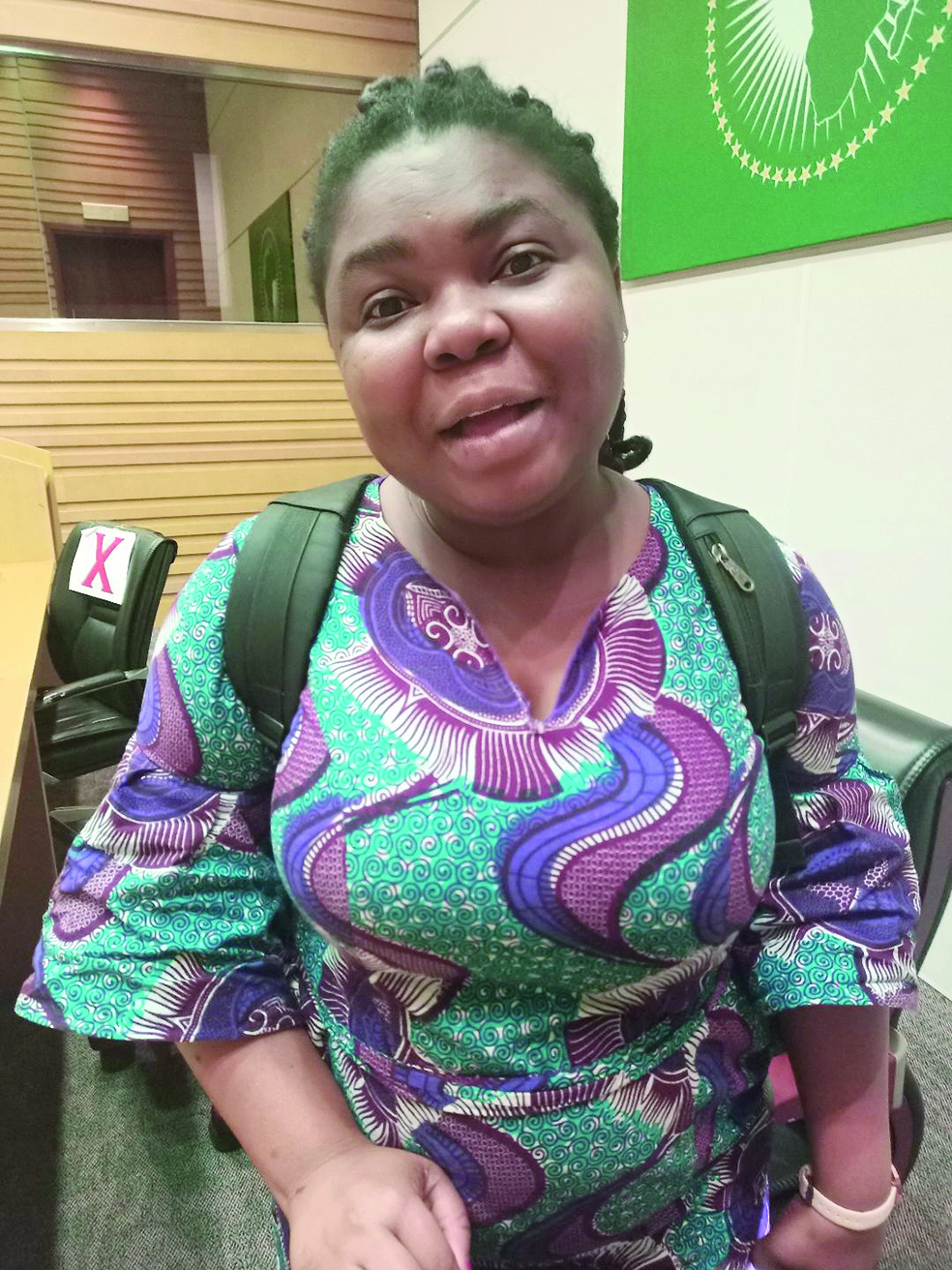 Priscillia Mawuena Adjeidu, 26-year-old Ghanaian.