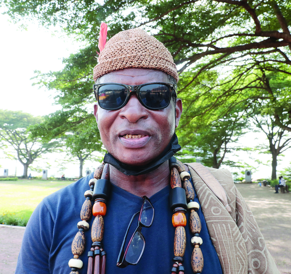 SM Malet Ma Njami Mal Njam, coordonnateur des fan zones de Yaoundé.