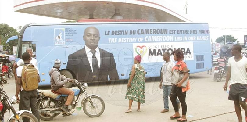 Serge Espoir Matomba: l'homme en bus