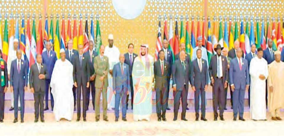 Sommet Arabie saoudite – Afrique : le chef de l’Etat représenté