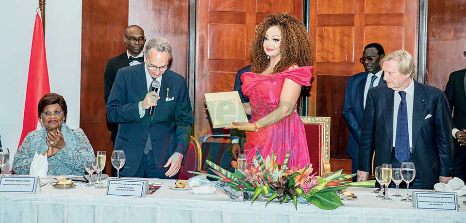 Charity : Chantal Biya Champions Course For Paediatric Cancers