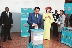 Election présidentielle: comment Paul Biya a voté