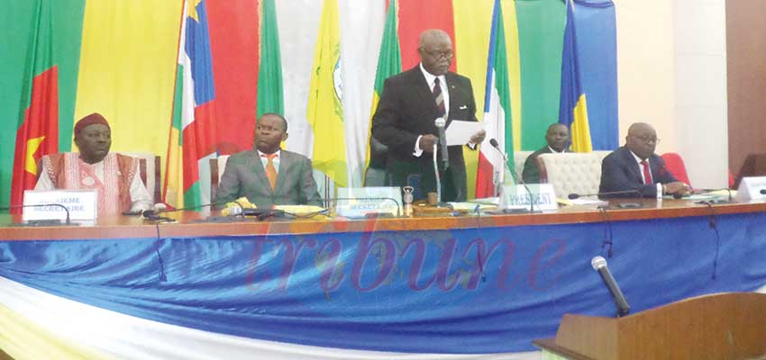 CEMAC Parliament: Hon. Hilarion Etong Elected President CEMAC Parliament: Hon. Hilarion Etong Elected President