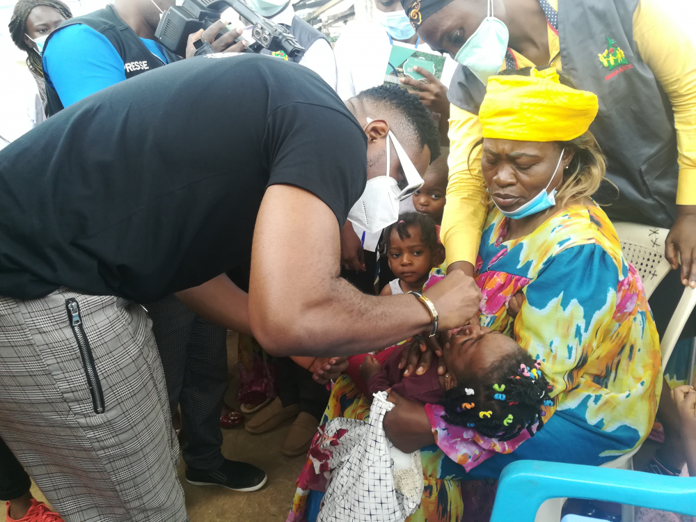 Polio Eradication : Stanley Enow Rounds up Promotion Tour