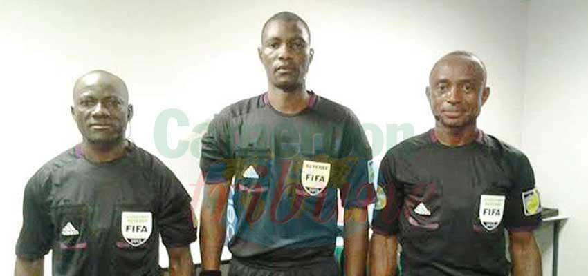 Cameroon ambassadors: Evarist Mekouande (left) Sidi Alioum (middle) and Elvis Noupue (right). Cameroon ambassadors: Evarist Mekouande (left) Sidi Alioum (middle) and Elvis Noupue (right).