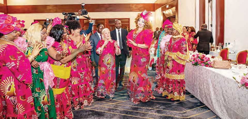 This was during a special dinner offered by the First Lady, Chantal Biya, in honour of women on March 8, 2024 in Yaounde. This was during a special dinner offered by the First Lady, Chantal Biya, in honour of women on March 8, 2024 in Yaounde.