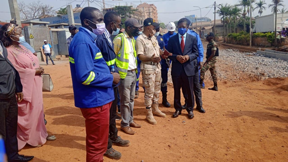 Yaoundé : l’axe Hysacam-Total Fouda en chantier Yaoundé : l’axe Hysacam-Total Fouda en chantier