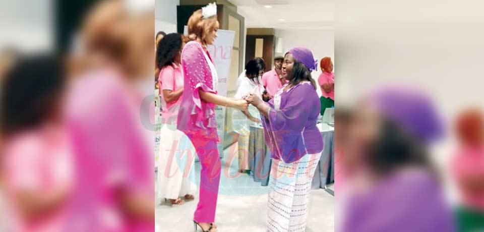 Cancer du sein : Miss Cameroun aux côtés des malades