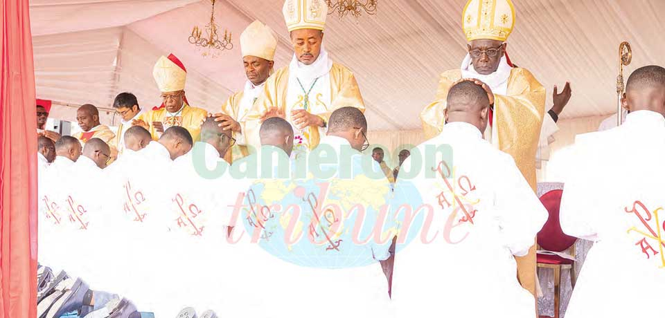 Diocèse d’Obala : 12 nouveaux prêtres ordonnés