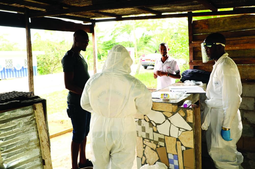 Border Control : Medical Team At Work Border Control : Medical Team At Work