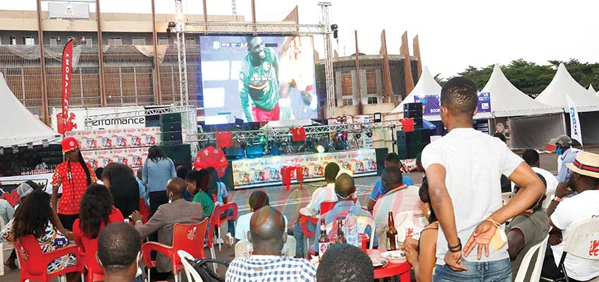 CHAN 2020 : Euphoria At Yaounde Fan Zone