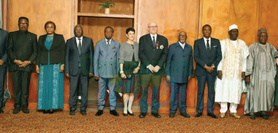 Cameroon-Israel: Outgoing Ambassador Decorated Grand Officer