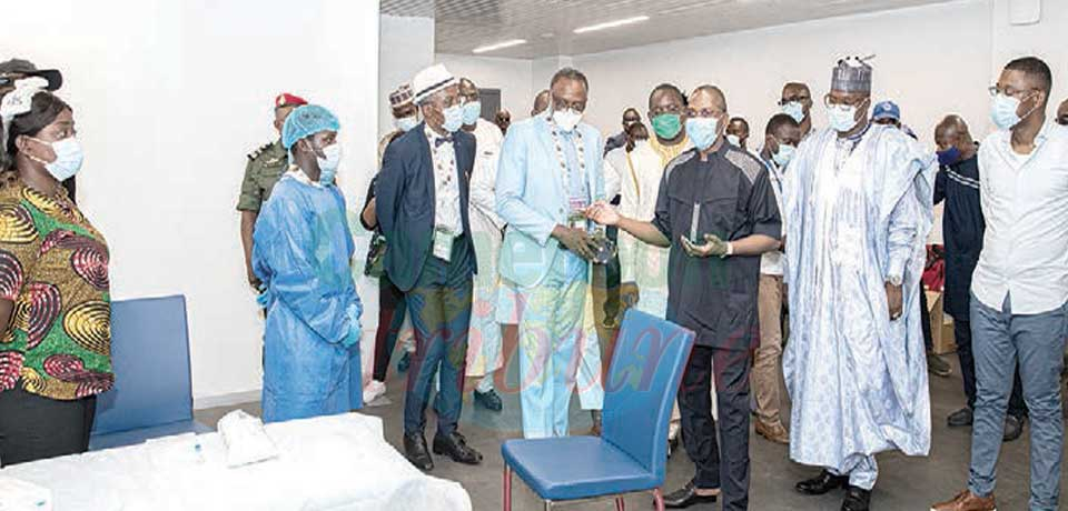 Stade de Japoma : le dispositif sanitaire au peigne fin