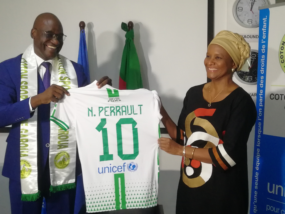 UNICEF and Coton Sport will support each other to promote children’s rights. UNICEF and Coton Sport will support each other to promote children’s rights.