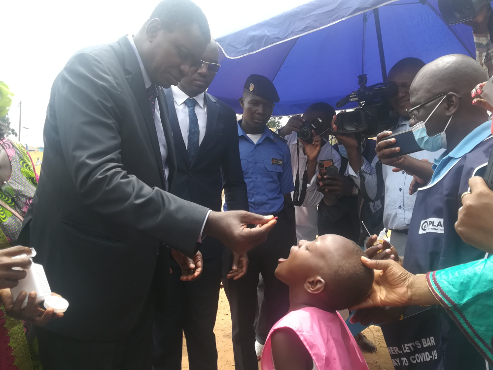 Over 35 per cent of under-fives in Cameroon suffer from Vitamin A deficiency. Over 35 per cent of under-fives in Cameroon suffer from Vitamin A deficiency.