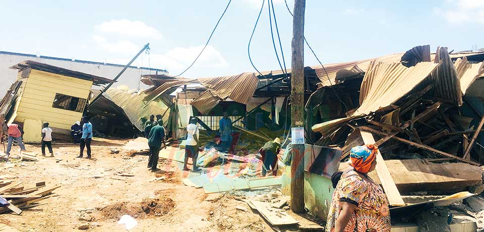 Yaoundé : une maison détruite au cours d’une dispute foncière Yaoundé : une maison détruite au cours d’une dispute foncière