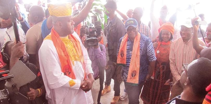 Akere Muna Storms Limbe