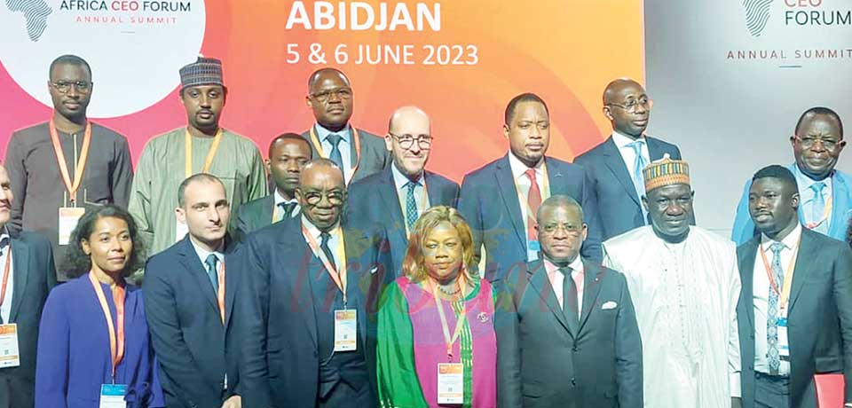 Joseph Dion Ngute a présidé le 6 juin dernier à Abidjan, une session d'échanges avec les pouvoirs publics et de potentiels investisseurs.