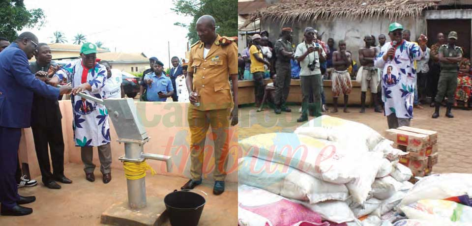 Abong-Mbang : Chantal Biya soutient les détenus