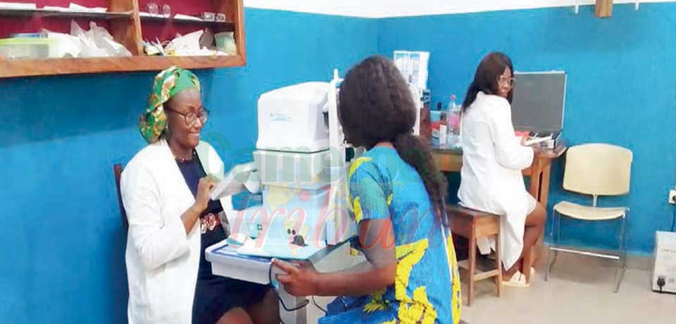Hôpital de district de Logbaba : du matériel pour le service d’ophtalmologie