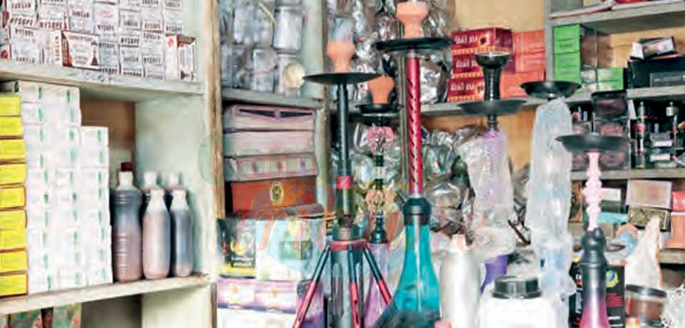 Vente et consommation illégales de la chicha : ça persiste Vente et consommation illégales de la chicha : ça persiste