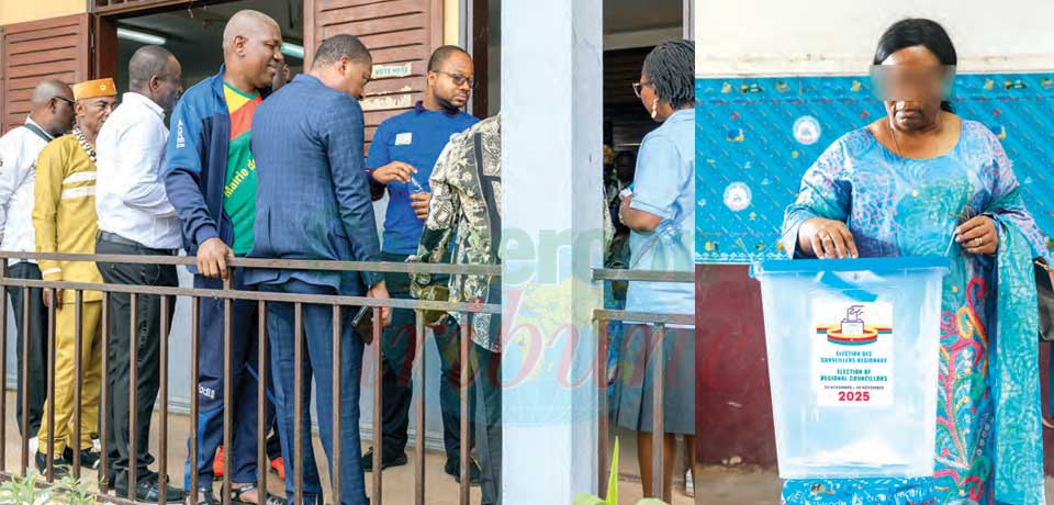 Voting Of Regional Councillors : Electors Made Choices Calmly