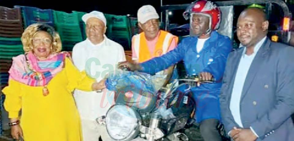 Littoral: Don aux conducteurs de moto-taxis
