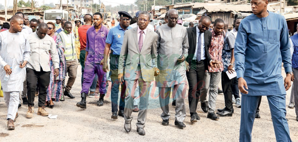 Route Carrefour MEEC-Carrefour Mvog-Betsi: Les travaux avancent