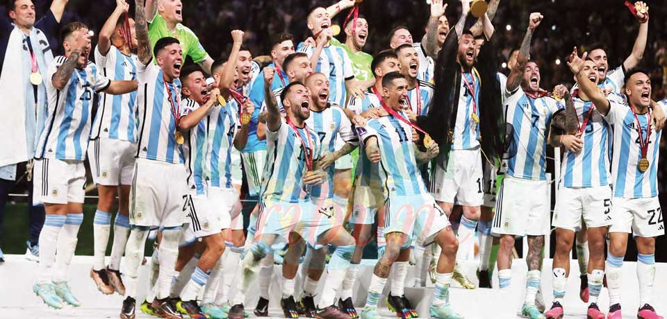 Finale : l’Argentine sur le toit du monde