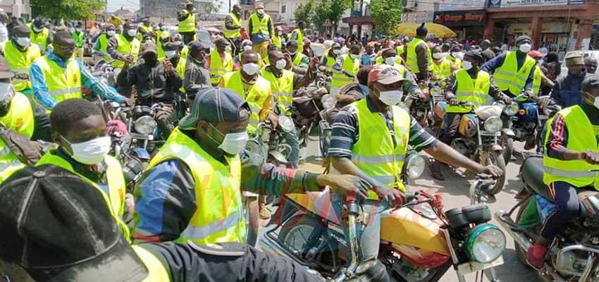 Douala : City Mayor Take Bike Riders Along Douala : City Mayor Take Bike Riders Along