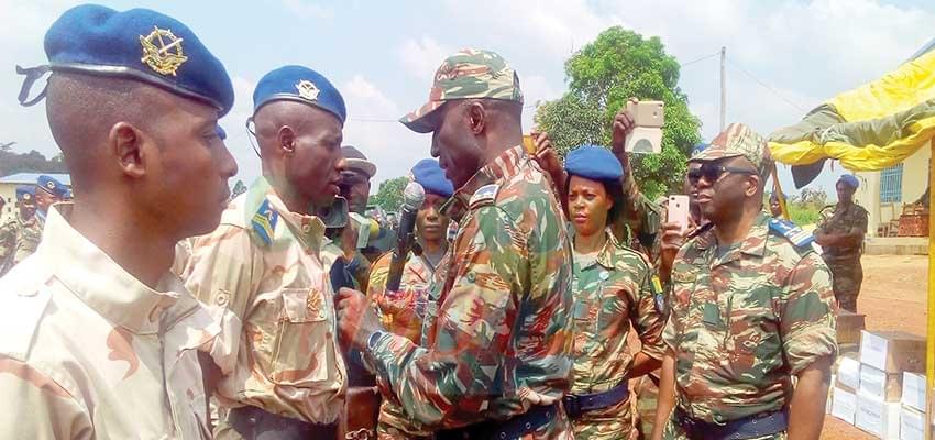 Base aérienne de Bertoua : 35 militaires décorés